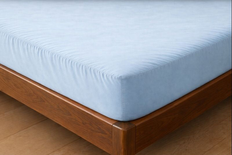 Fitted Sheet - Sky Blue