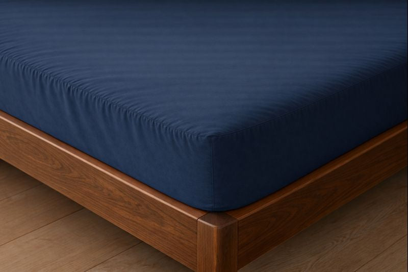 Fitted Sheet - Midnight Blue