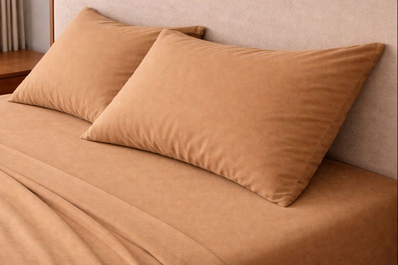 Pillowcase Pair - Sandy Beige