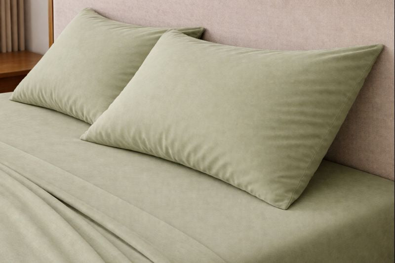 Pillowcase Pair - Sage Green