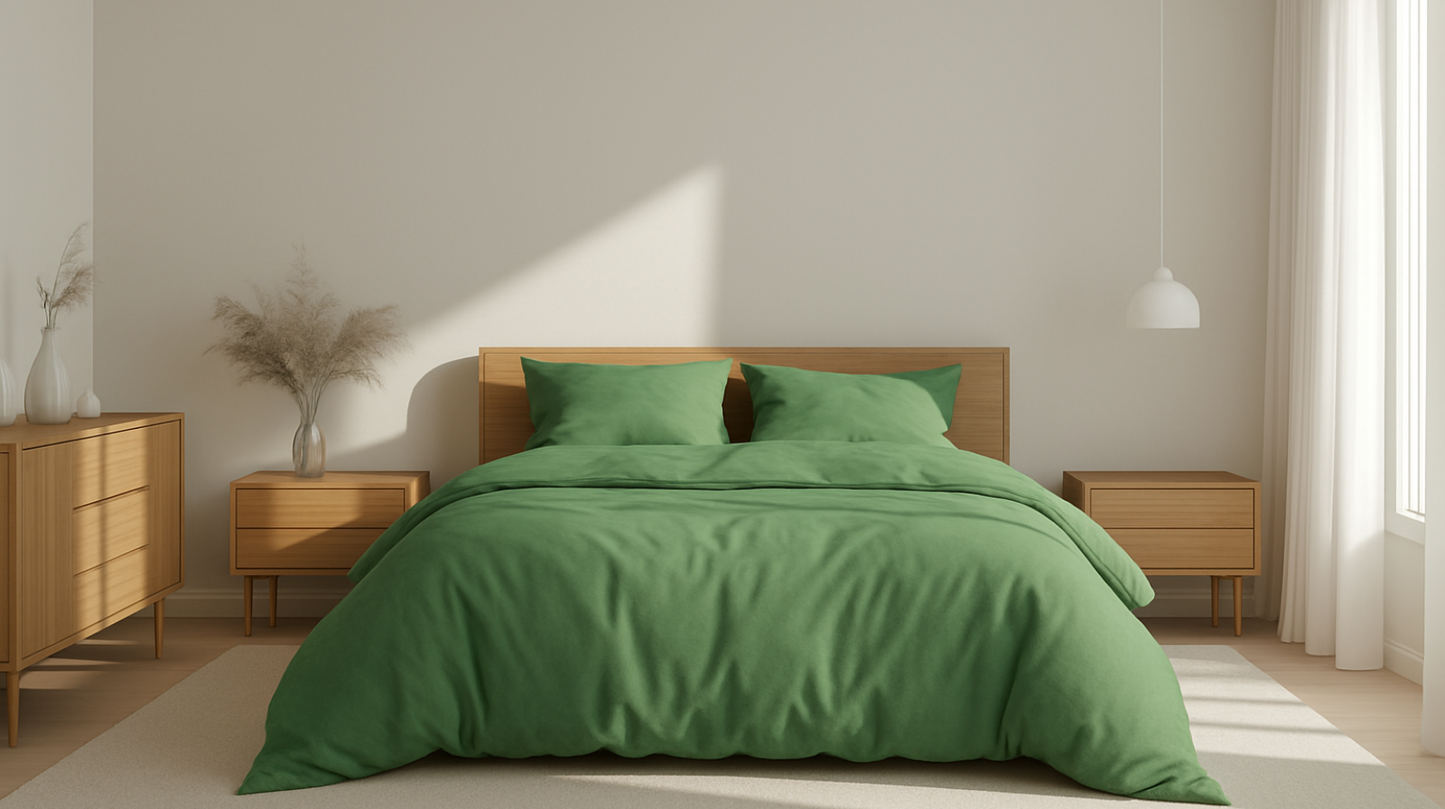 Quilt Cover - Sage Green
