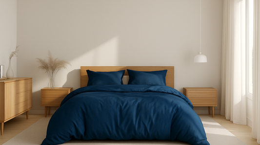 Quilt Cover - Midnight Blue