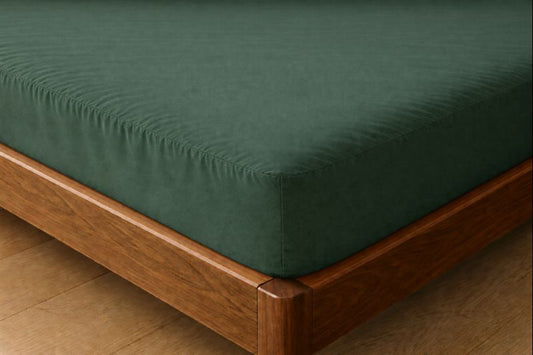 Fitted Sheet - Forest Green