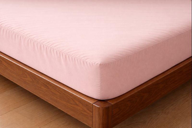 Fitted Sheet - Coral Blush