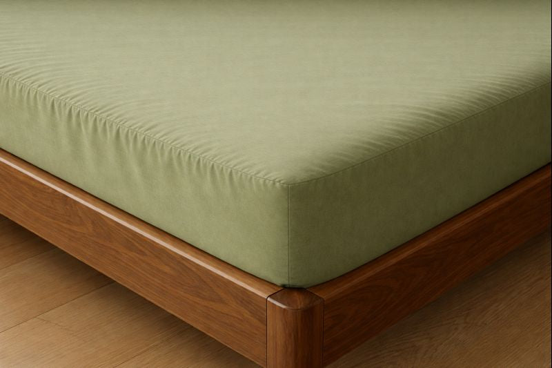 Fitted Sheet - Sage Green