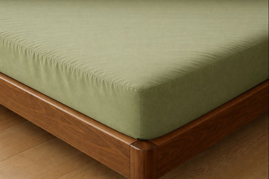 Fitted Sheet - Sage Green