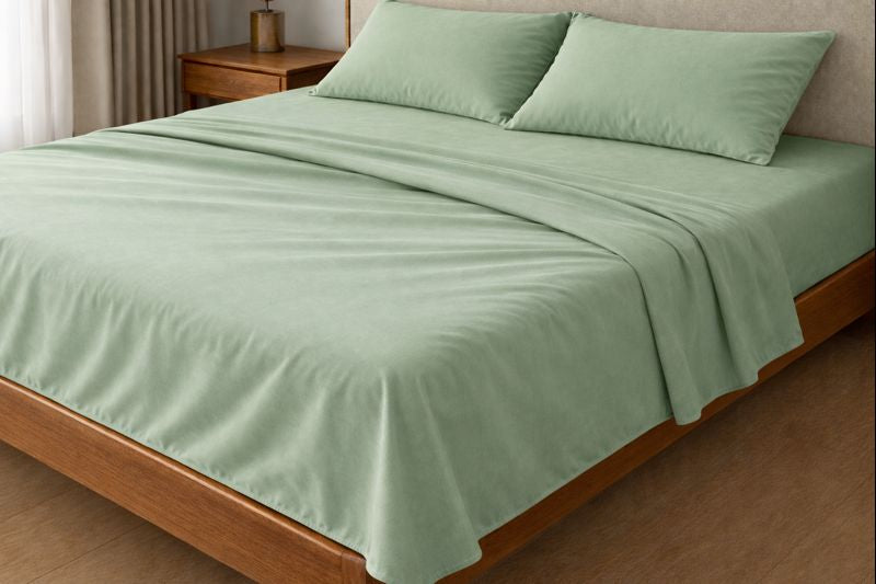 Flat Sheet - Sage Green