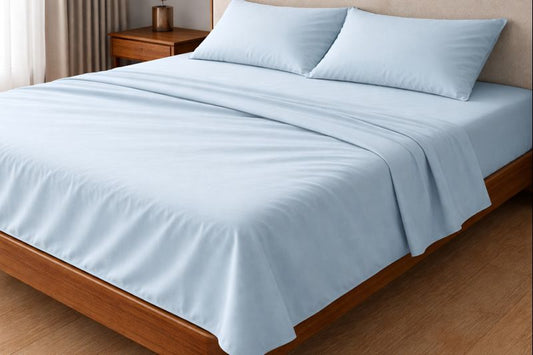 Flat Sheet - Sky Blue