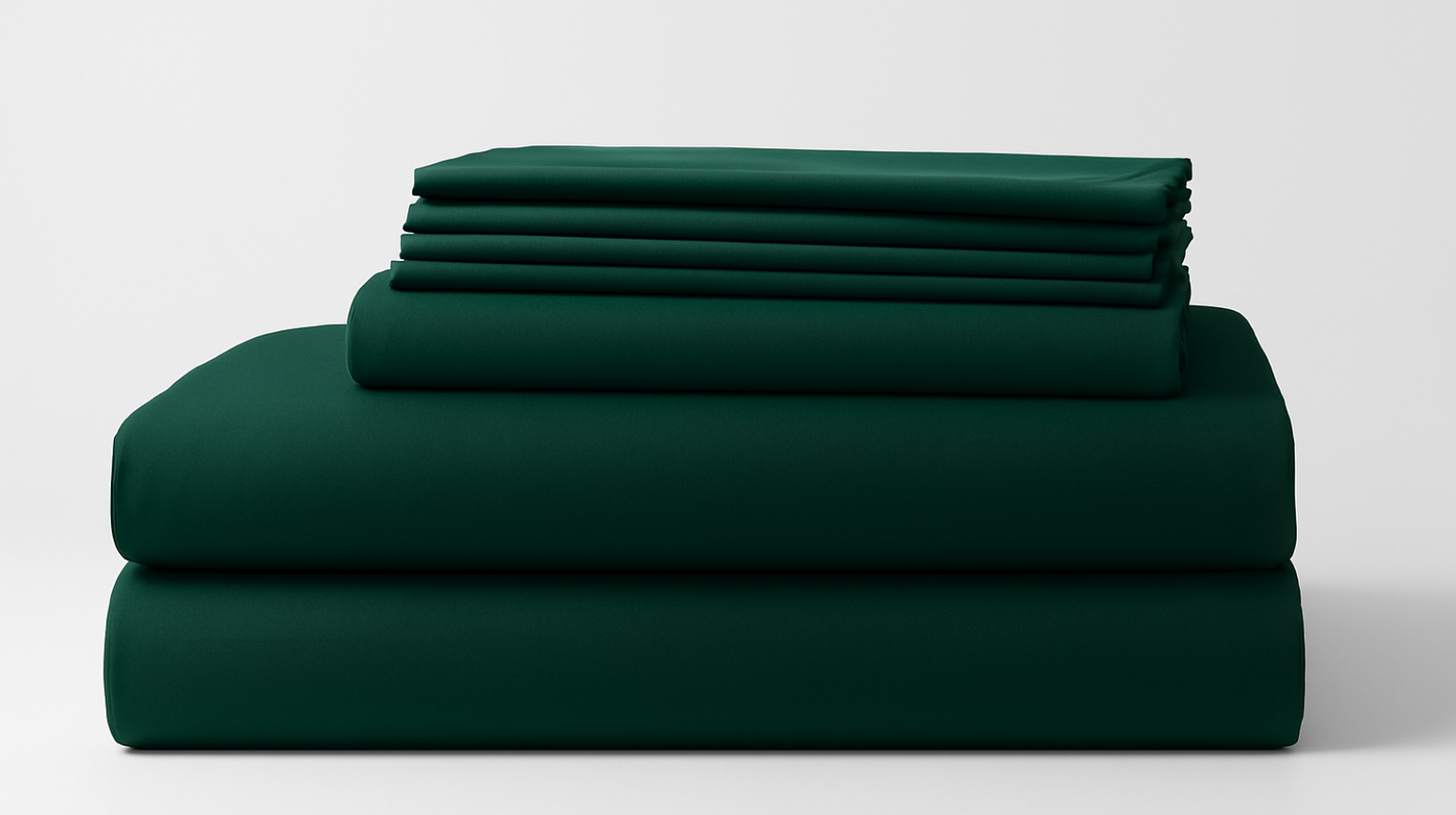 Quilt Cover - Forest Green
